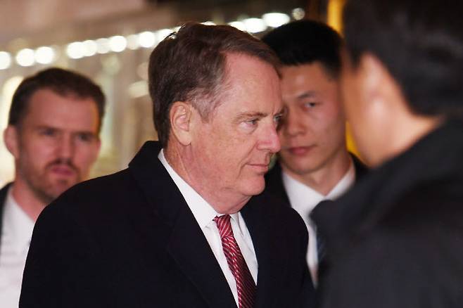 로버트 라이트하이저 미국 무역대표부(USTR) 대표. (사진=AFP)