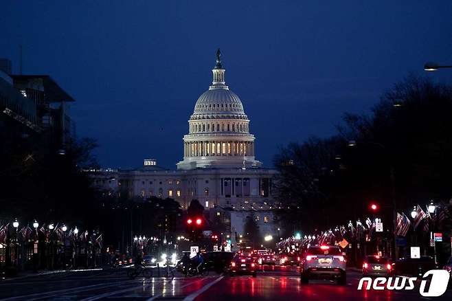미국 워싱턴DC 소재 국회의사당 건물 <자료사진> © AFP=뉴스1