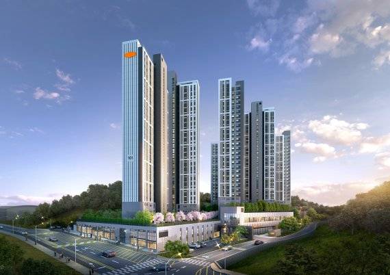 e편한세상 가평 퍼스트원 조감도. DL이앤씨 제공