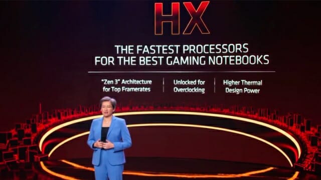 라이젠 5000 HX 시리즈는 게임 성능 향상을 위해 오버클록 기능을 강화했다. (사진=AMD)