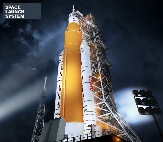 보잉 SLS(Space Launch System). 사진=보잉 홈페이지