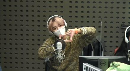 박지훈이 KBS 쿨FM '강한나의 볼륨을 높여요'에서 게스트로 활약했다. 보이는 라디오 캡처