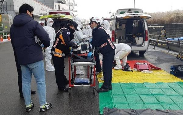 LG디스플레이 파주사업장에서 유해 화학물질 누출 사고가 발생했다./사진=연합뉴스