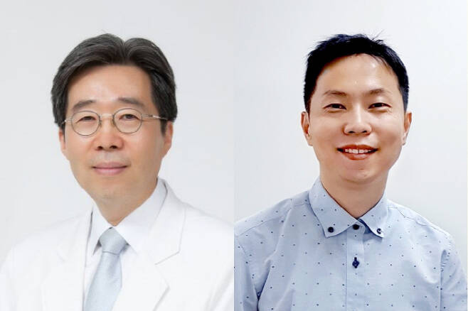 왼쪽부터 배상철 교수,김광우 교수