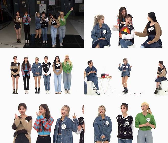 ‘주간아이돌’(여자)아이들이 남다른 예능감을 뽐냈다.사진=MBC 에브리원 ‘주간아이돌’
방송캡처