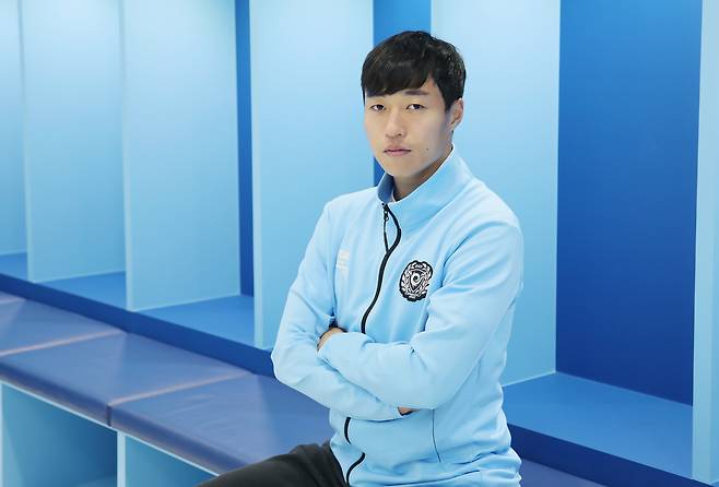 대구 유니폼을 입고 4년 만에 K리그로 복귀하는 안용우 (대구FC 제공) © 뉴스1