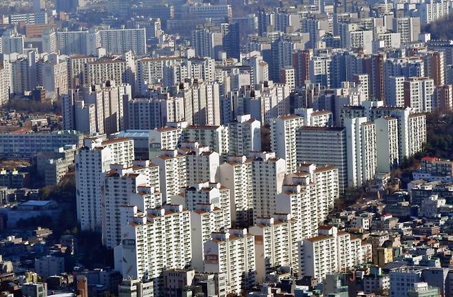 ▲서울시내 한 아파트 단지 /사진=쿠키뉴스 DB