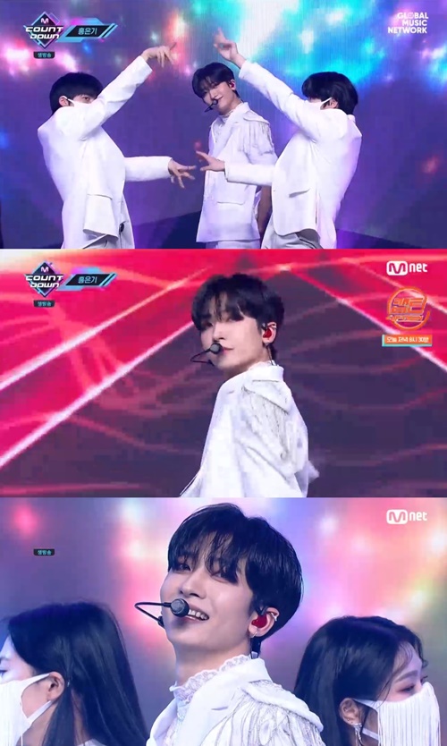 ‘엠카운트다운’ 홍은기 사진=Mnet 음악프로그램 ‘엠카운트다운’ 캡처