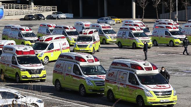 구급차. 연합뉴스