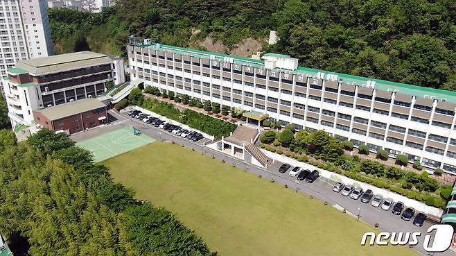 서진여고 전경. (광주시교육청 제공) 2021.1.15/뉴스1 © News1