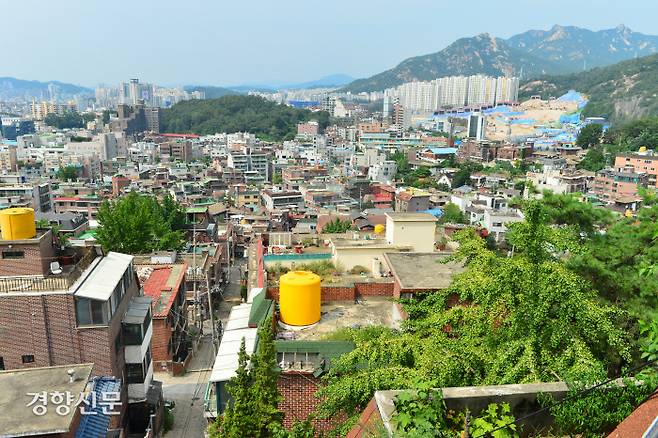 서울의 한 재개발구역 모습. 정지윤기자