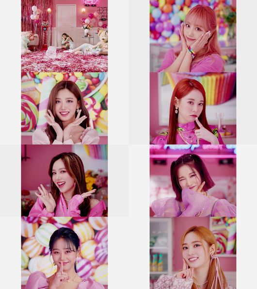 Cherry Bullet (Haeyoon Yuju Purple support Remy LaCroix Park Chae-rin Theresa May), who is about to make a comeback, returns in sweet love.Cherry Bullets agency, FNC Entertainment, released a music video teaser for the title song Love So Sweet of its first mini album Cherry Rush through the official SNS of Cherry Bullet on the 14th.Cherry Bullet, who appeared in a sleepy figure with sweet candy in the released music video teaser, is enjoying the addicted whistle, which is presumed to be part of the new song Love So Sweet.Even those who see it as a lovely and sweet visual have raised their expectations for a comeback in five months by offering happiness that makes them feel better.Cherry Bullets new song Love So Sweet is a retro sound-based synth pop genre that consists of simple yet addicted bass lines.When the wind brushes the leaves, I am as tickling as the sound of 20dB and the lovely and charming charm of Cherry Bullet, who is in love with sweeter than candy.Meanwhile, Cherry Bullet Mini 1 comeback promotional content will be released sequentially through the official Cherry Bullet SNS.The entire album will be released on the main music site at 6 pm on the 20th.FNC Entertainment