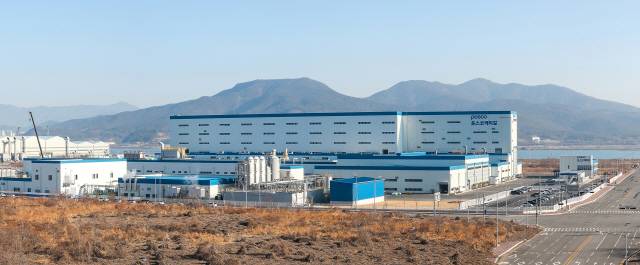 포스코케미칼 양극재 광양공장 전경. /사진 제공=포스코케미칼