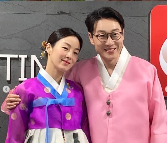 ▲ 문정원(왼쪽)과 남편 이휘재. 출처| 문정원 인스타그램