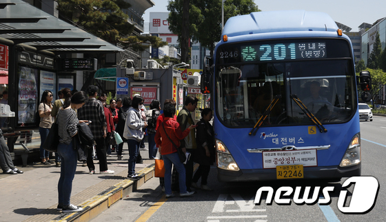 대전시내버스 © 뉴스1