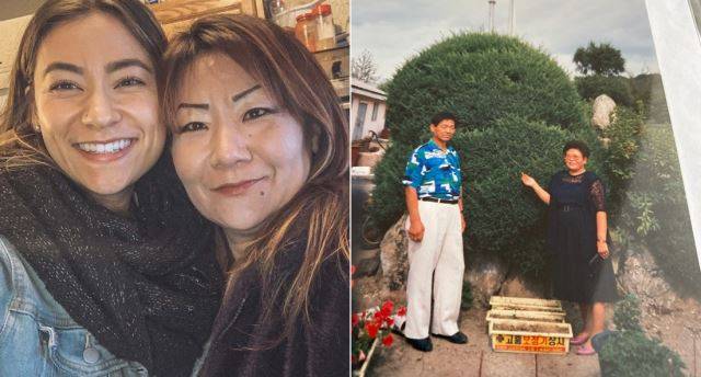 이사벨과 어머니 황현주씨. 이사벨이 공개한 외조부모의 사진. 이사벨 트위터 캡처