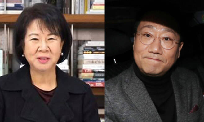 손혜원 전 의원. 손혜원 TV 유튜브 캡처(왼쪽)양정철 전 민주연구원장(오른쪽). 뉴스1