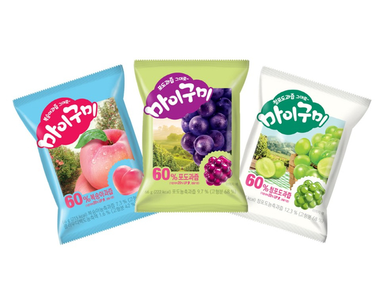 Gummy candy made by Korean company Orion. [ORION]