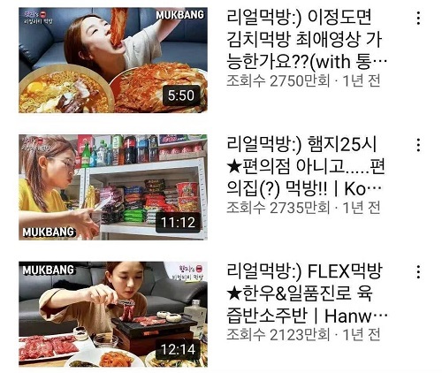 햄지 유튜브 계정 캡처