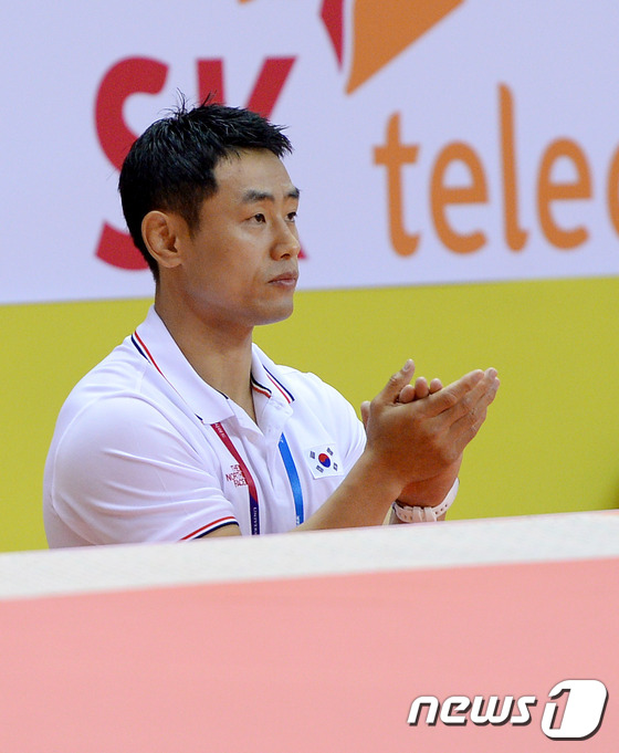 2012 런던올림픽 금메달리스트인 송대남 코치/뉴스1 DB © News1 이동원 기자