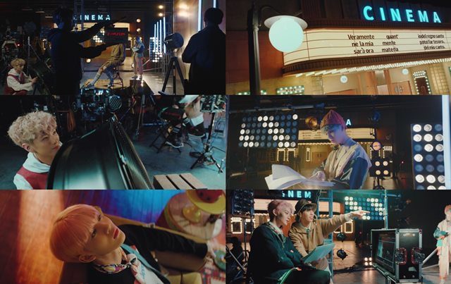 그룹 CIX(씨아이엑스) 오는 2월 2일 컴백을 앞두고 앨범의 타이틀곡 'Cinema(시네마)'의 뮤직비디오 1차 티저 영상을 공개했다. /C9엔터테인먼트 제공