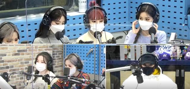 (여자)아이들이 SBS 파워FM '이준의 영스트리트'에서 게스트로 활약했다. 보이는 라디오 캡처