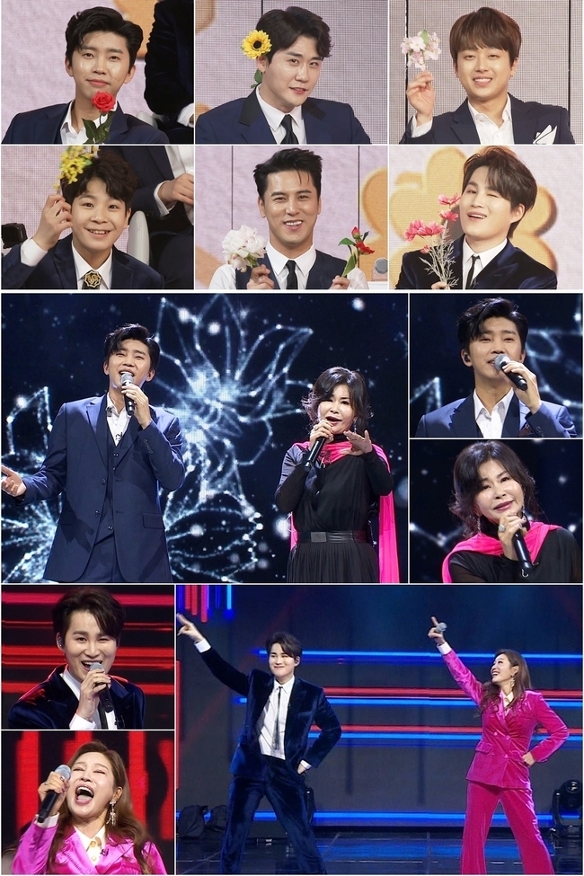 Romantic Call Centre of Love TOP6 flower beauty.In the 39th episode of the TV Chosun I Call for the Applicants (hereinafter referred to as Romantic Call Centre of Love), which will be broadcast on January 22, TOP6 completes the Queen Bee 6 and the previous stages.While TOP6 appeared with a trembling flower showing off its Fantastic Suitfit, Lim Young-woong transformed the studio into flowers such as Red Rose of Passion and Young Tak turned into Sunflower, which resembles a hot sun.TOP6, which caused the cleansing of the eye by radiating the hidden beauty of flowers, then set up the Legend-class Duets stage that was polished for today alone and started to capture the eardrums.First, Lim Young-woong focused his attention by preparing the famous song Ugly Love, which was loved by viewers, with original song Jin Mi-ryeong and Duets, which recorded more than 10 million views of the cover song.In particular, Lim Young-woongs Ugly Love has been evaluated as being able to feel the true value of emotional craftsman Lim Young-woong, which is considered to be a song that is touching and relaxing even if heard and heard for several hours. Lim Young-woongs Ugly Love stage, which will be created with original song writer Jin Mi-ryeong, is raising questions.Kim Hie-jae also showed the stage that was swept with Kim Hye-yeon of Queen Bee 6 and Saturday Night.Moreover, Kim Hie-jae has made a special effort for the stage that is high in perfection as he met with Kim Hye-yeon in advance and practiced.The top 6 dance dance king Kim Hie-jae and the queen of the excitement Kim Hye-yeon are attracting attention.Young Tak, meanwhile, has announced another Legend stage.Young Tak, who is trying new stages every time such as contact line and bench, will give a trot that is called flower road this time, leading viewers to the flower road of the river.Moreover, Jin Mi-ryeong, who watched the stage of Young Tak, praised it as a very different appearance from when I called Ticky and Lee Eun-ha, a very different appearance from when I called Ticky.Minjee Lee on the news