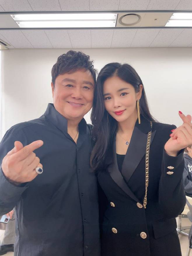 남진(왼쪽) 조정민(사진=소속사 제공)