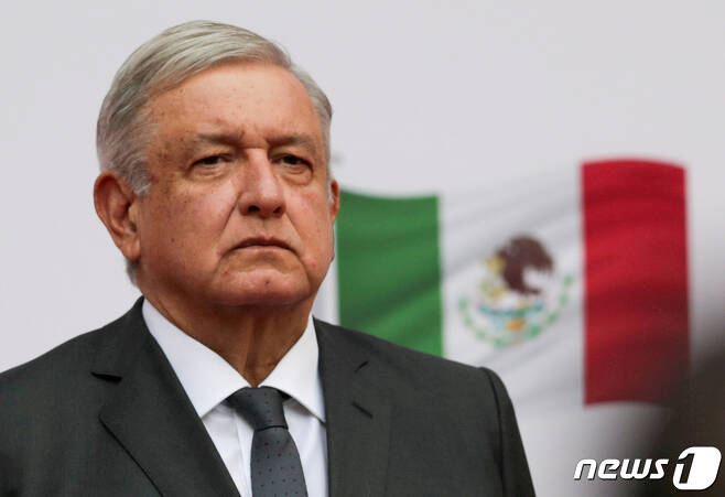 안드레스 마누엘 로페스 오브라도르 멕시코 대통령. © 로이터=뉴스1
