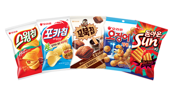 Confectionery maker Orion’s snacks. [ORION]