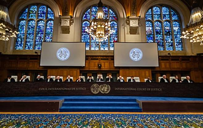 국제사법재판소(ICJ) [ICJ 홈페이지 캡처, 재판매 및 DB 금지]