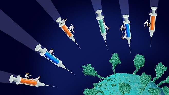 전 세계 과학매체들은 2020년 최고의 과학 성과로 코로나 백신을 꼽았다./사이언스