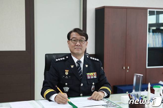 박봉규 충북 청주상당경찰서장.(청주상당경찰서 제공).2021.1.25/© 뉴스1