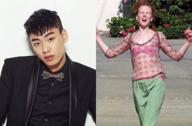 아이언 전 여자친구 니콜 키드먼 사진 게재 /사진=텐아시아DB, 온라인 커뮤니티