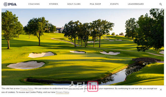 2022년 PGA 챔피언십이 열릴 예정인 서던힐스CC 전경. (사진=미국골프협회 홈페이지 화면 캡쳐)