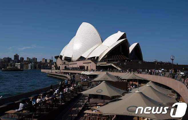 호주 시드니 오페라하우스. © AFP=뉴스1