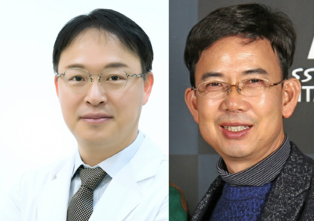 한국대학야구연맹 회장 후보로 나선 이제오 후보(왼쪽)와 고천봉 후봉. 제공=후보자 본인