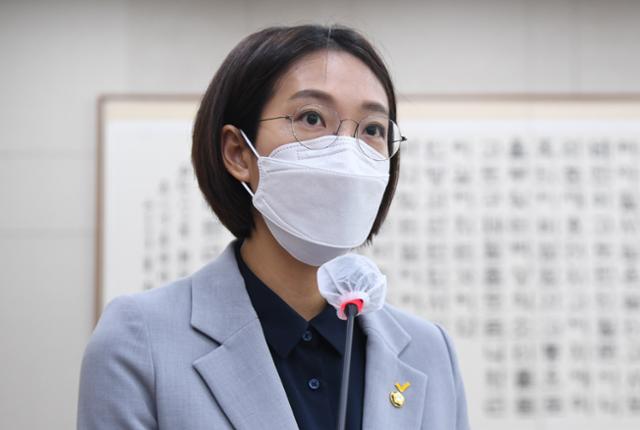장혜영 정의당 의원. 오대근 기자