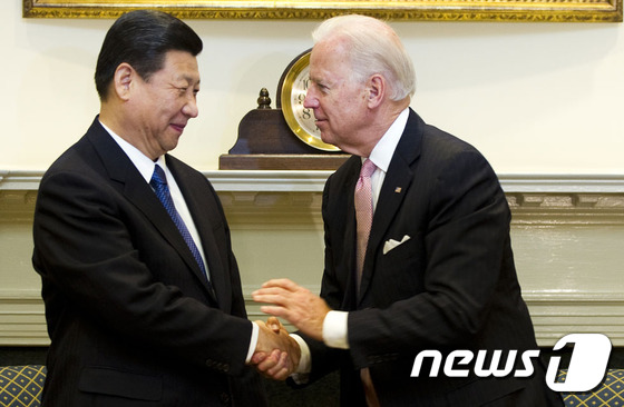 시진핑 중국 국가주석(왼쪽)과 조 바이든 미국 대통령 © AFP=뉴스1 자료 사진