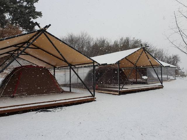 정읍에 위치한 정화네 불한증막 힐링캠프. 사진제공=한국관광공사