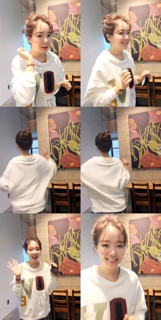 백종원의 아내이자 배우 소유진이 인스타그램을 통해 귀여운 매력을 뽐냈다./사진=소유진 인스타그램 영상 캡처