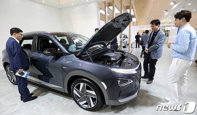 현대자동차 수소전기차 넥소.(뉴스1DB)