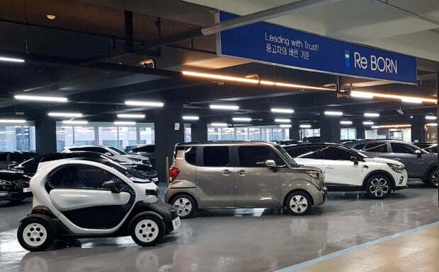 오토플러스 서울 직영점 중고차 쇼룸 모습. 사진=오토플러스