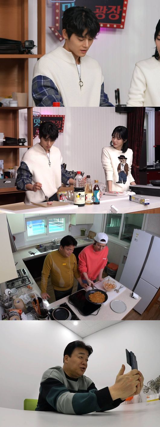On SBSs Matnam Square, which will be broadcast on January 28, Business Queen Baek Jong-won, who made a surprise video call with BTS, will be released.The Nongbenzers hung a Baek Jong-won ticket ham and spread the pig Meat back leg dish Battle.Yoo Byung-jae and Kim Dong-jun are the main chefs, and Yang Se-hyung and Shin Ye-eun are assistants respectively.In particular, Kim Dong-jun attracted attention by introducing an extraordinary menu that takes a long time at this Battle.Yoo Byung-jae, who saw this, appealed to his super-simple recipe, saying, I need seven minutes.After that, Baek Jong-won, who tasted the dishes of Kim Dong-jun made with care, laughed.Kim Hee-chul said, If you eat like this, you will go to prison.Kim Dong-jun, who turned the scene upside down, wonders what the dish will be.A 1:1 cooking class for Kim Hee-chul was then opened.Baek Jong-won has decided to tell Kim Hee-chul, who is working as an official knifeman in the Matnam Square, the basic cooking machine.Kim Hee-chul showed a posture holding a knife in the right place, and he was recognized by his teacher, Baek Jong-won, who learned perfectly until he was cut.Kim Hee-chul, who was struggling to turn over in the last Kimchi class, succeeded in turning over Baek Jong-wons one-man map.The secret to the reversal that Baek Jong-won handed down is revealed on this broadcast.Meanwhile, Baek Jong-won has transformed into Business Queen once again.From the production of domestic pork meat back legs ham to be launched to promote consumption of money, it went directly to sales.In particular, world-loved world star BTS has appeared as the first Kidari younger brother of the Matnam Square and has become a hot topic since before the broadcast.Baek Jong-won boasted a special friendship by calling each members name and asking for his best regards in a video call with BTS, and continued to warm up with a gift of his own hind legs ham.He was successful in business and he was back-opened by BTS.In addition, on this day, a lot of Kidari The Man from Nowhere will appear, starting with BTS, which will help promote consumption of money.The good meeting between Baek Jong-won and BTS can be found on SBSs Matnam Square which is broadcasted at 9 pm on the 28th.SBS