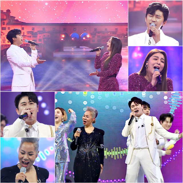 The stage of Comprehensive Gift Set with added excitement and joy!Colcenta of Love Lim Young-woong - Young Tak presents Culaver Festival which will complete Ailee, Insooni and Reversal Duets Stage and burn the money.In the 40th episode of TV CHOSUN I Call for Applications - Call Center of Love (hereinafter referred to as Colcenta of Love), which will be broadcast on the 29th (Today), TOP6 and Deva, who has compiled the Korean music industry, will show off their God Storm singing power and invite those who see them as super-class collaver stages that can not be separated.TOP6 and Deva, which showed greatness with White Suit Pit, have been holding the studio with the same stage as the art works.In addition, the best Culaver stage that can never be met unless it is Colcenta of Love has been focused on.First, Lim Young-woong was impressed with a beautiful Duets stage like Fairytale with Ailee.The two men were breathing with the OST of the animated Beauty and the Beast. Lim Young-woong and Ailee set up a lovely stage where the prince and princess seemed to pop out of the Fairytale book, melting the hearts of TOP6 and Deva members, tearing and tearing the Fairytale that can not be seen anywhere in the world. Na On-on) has been created Cullaber.Above all, the Duets stage of the two people led the explosive reaction of viewers with only 8 seconds of notice that appeared after the last broadcast. There is an infinite expectation of the Dong-Tear Stage of the river -In particular, following Lim Young-woong and Ailee, Young Tak and Insooni transformed into rappers Tak and Power Soon, respectively, and showed a special Culaver Stage.Moreover, Young Tak was surprised by the TOP6 members as well as Deva members with a tight storm rapping.After all of TOP6 and Deva were on the fantastic stage of Young Tak and Insooni, the Colcenta of Love Battle scene was transformed into a venue for enthusiastic festivals with the expression of joy all over the body.It is noteworthy how another explosive collaver stage, which combines Young Taks rhythmic wrapping with Insoonis Power singing ability, will be drawn.The production team said, Lim Young-woong - Ailee, Young Tak - Insooni stage is proud of being the strongest curler stage in the Colcenta of Love thought.I hope that the TOP6 and Deva will be replaced by the festival scene of cheering on Friday night, he said.Meanwhile, TV CHOSUN Im Calling for Applications - Call Centa of Love will air 40 times on the 29th (tonight) at 10 p.m.