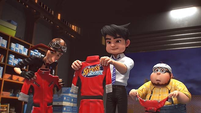 애니메이션 '스트레스 제로' 스틸컷. 트리플픽쳐스 제공