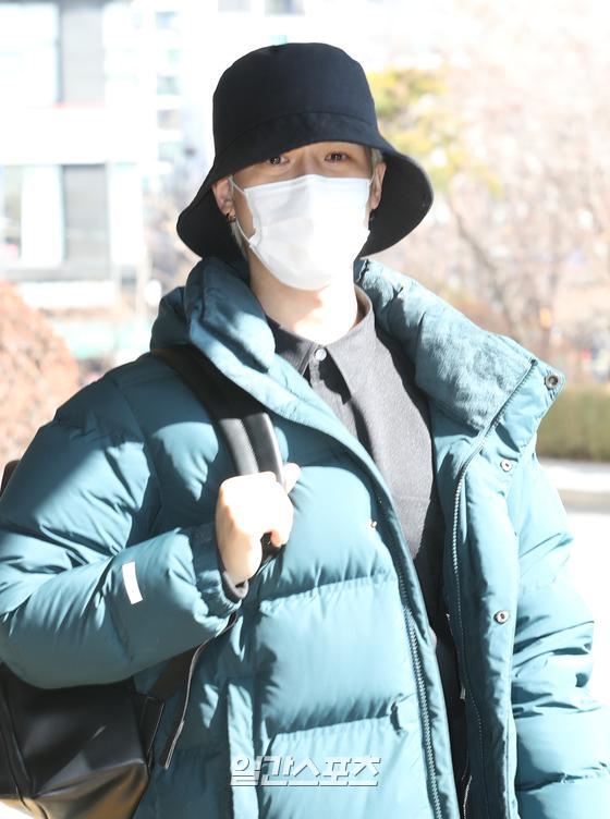 NORAZO Xin poses at the 9th day afternoon at the Seoul Yeouido KBS annex to attend the recording of Yoo Hee-yeols Sketchbook.