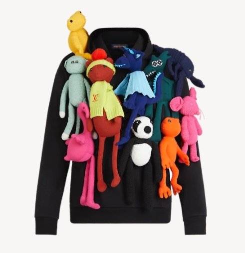 루이비통 남성의 2021년 봄/여름 신상 '퍼핏 후디'/사진=루이비통 공식 온라인 스토어