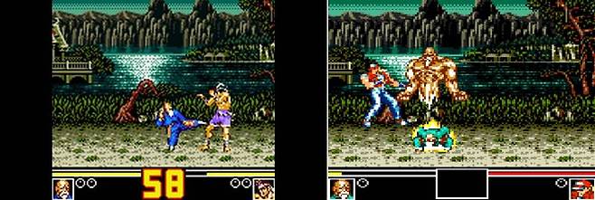 (탕푸루 영감 특유의 쫄깃거림이 잘 살아있던 '아랑전설 스페셜' 이식 버전 )