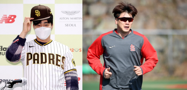 미국 유력지 선정 '주목해야 할 선수' 상위랭킹에 뽑힌 김하성(왼쪽)과 김광현.